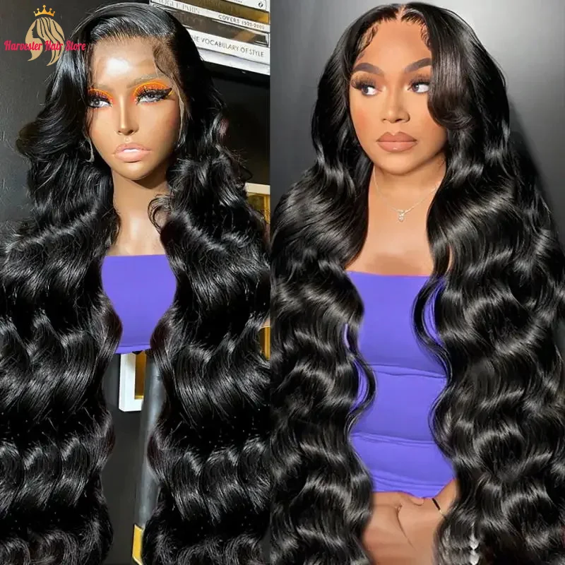 40-Inch Body Wave HD Lace Front Wig - Brazilian Human Hair