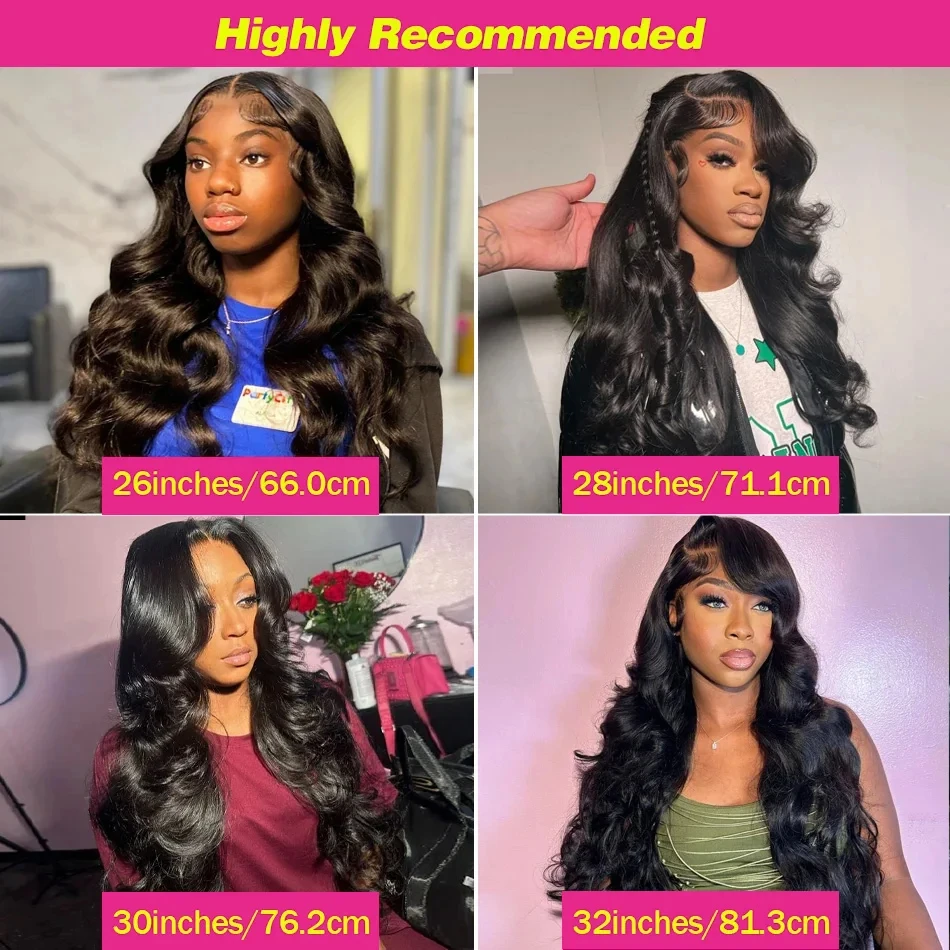 40-Inch Body Wave HD Lace Front Wig - Brazilian Human Hair - view 5