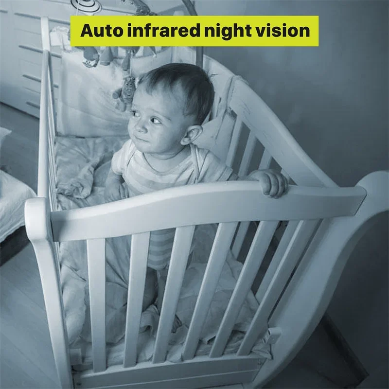 5-Inch Video Baby Monitor with Remote Pan-Tilt-Zoom Camera - view 4
