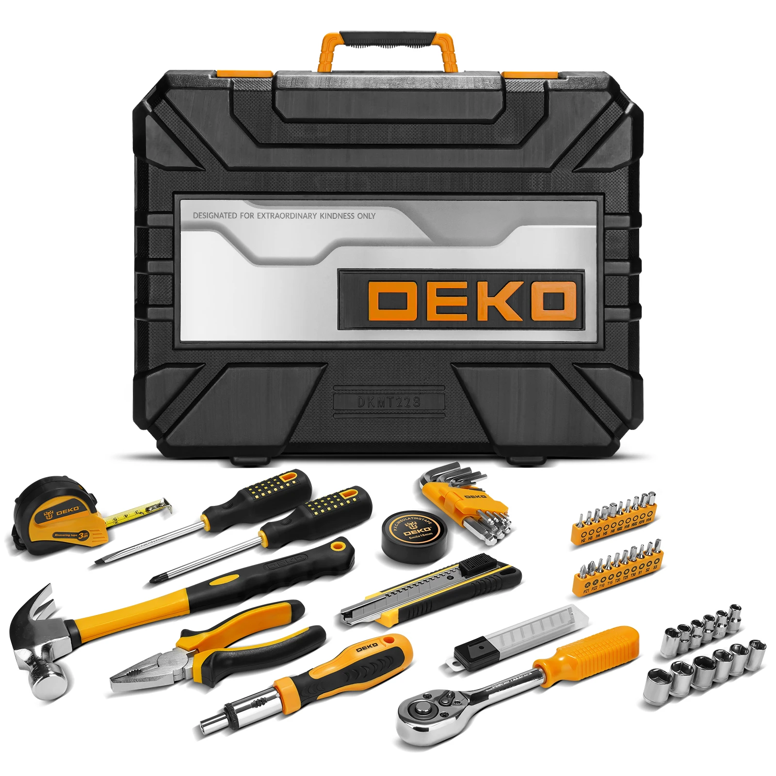 228-Piece Home Mechanic Socket and Wrench Tool Set - view 3