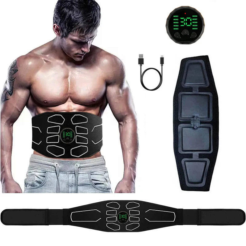 EMS Ab Toning Belt & Core Muscle Stimulator