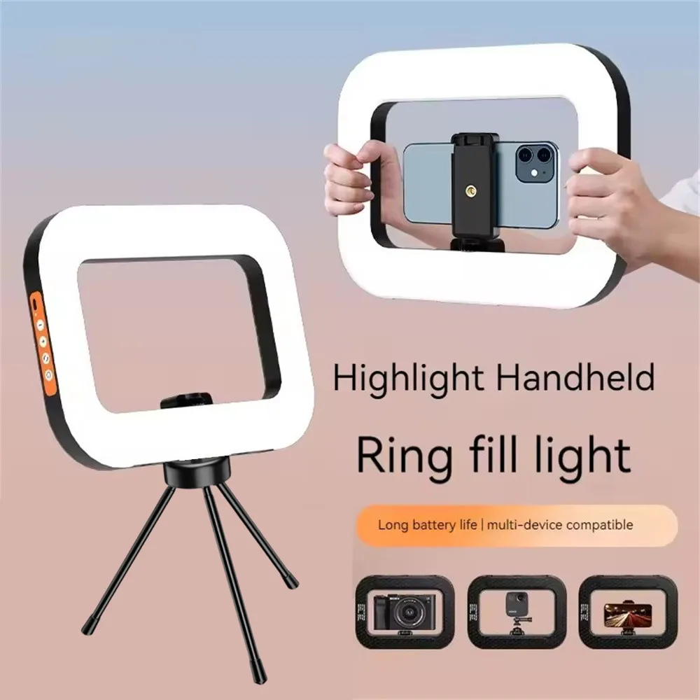 Portable Rechargeable Ring Fill Light for Phone