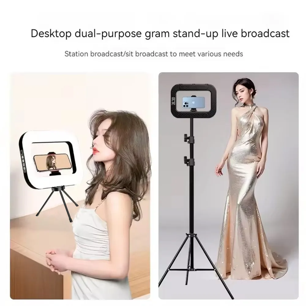 Portable Rechargeable Ring Fill Light for Phone - view 2