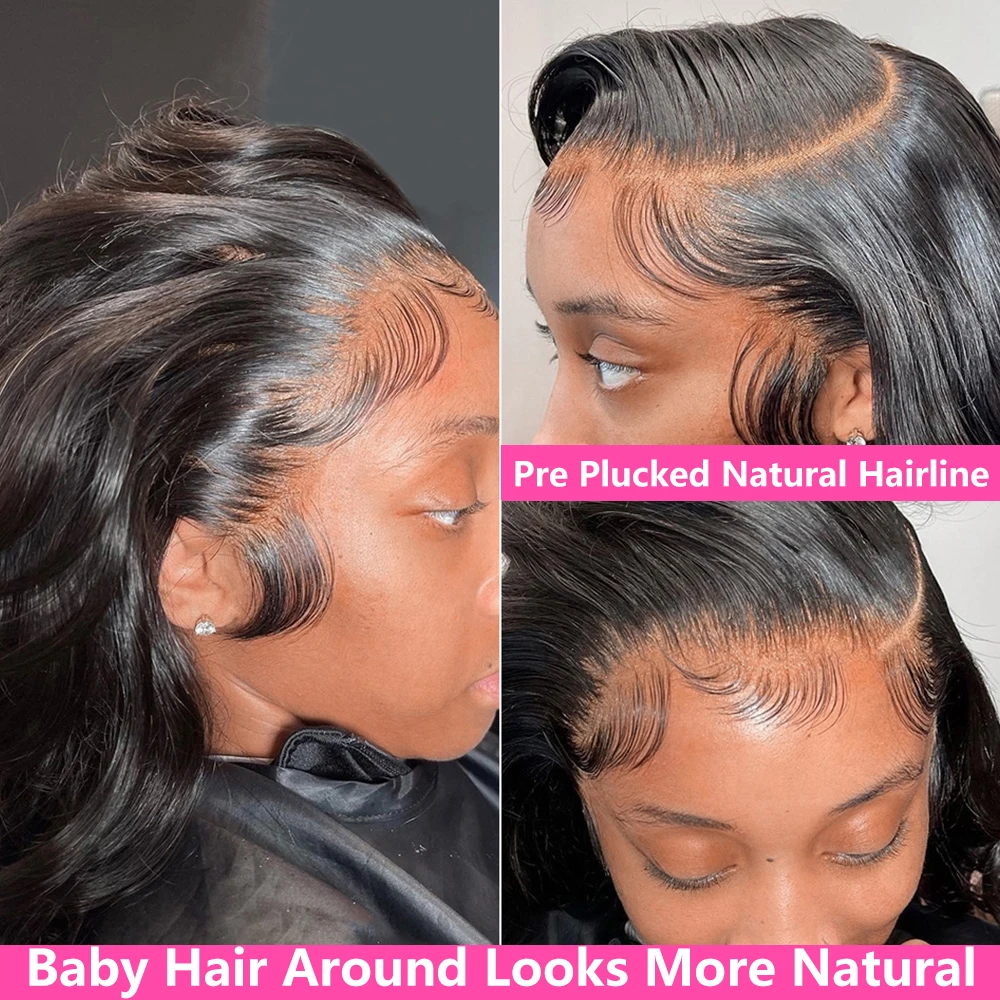 Body Wave HD Lace Front Wig - Human Hair, 200 Density - view 2