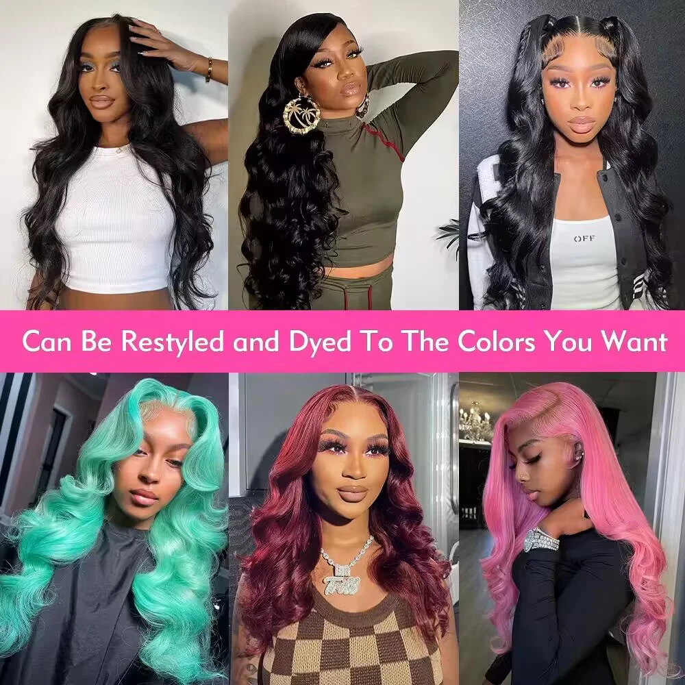 Body Wave HD Lace Front Wig - Human Hair, 200 Density - view 5
