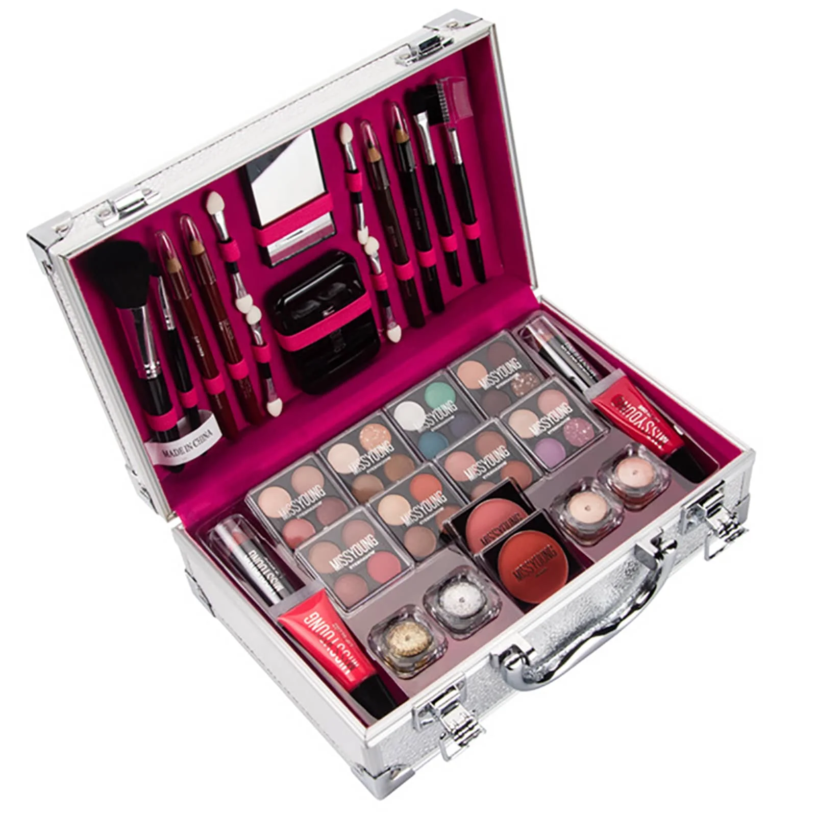 Complete Makeup Starter Kit with Clear Storage Case - view 2