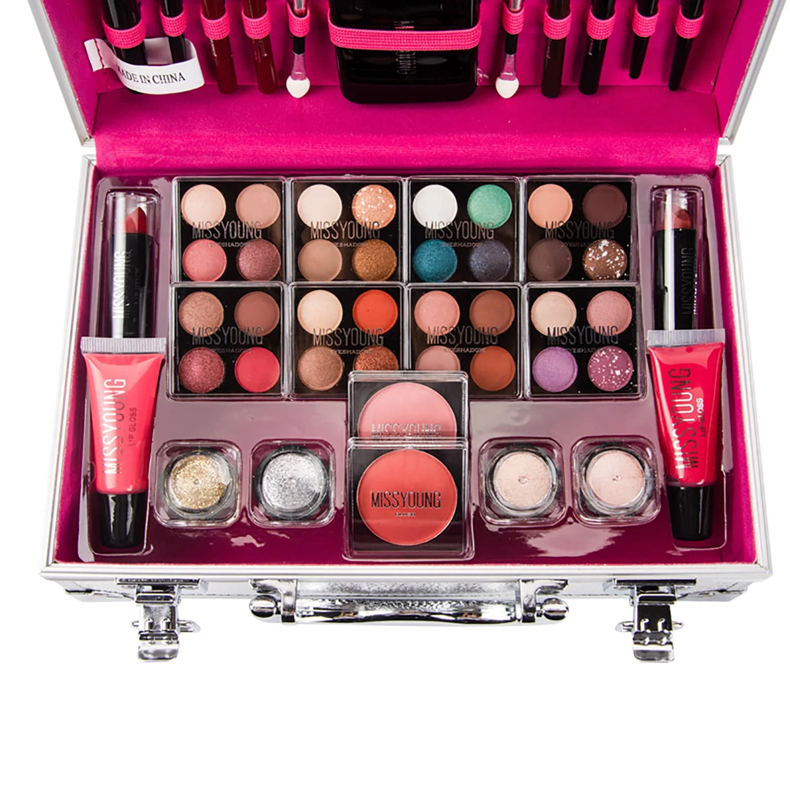 Complete Makeup Starter Kit with Clear Storage Case - view 3
