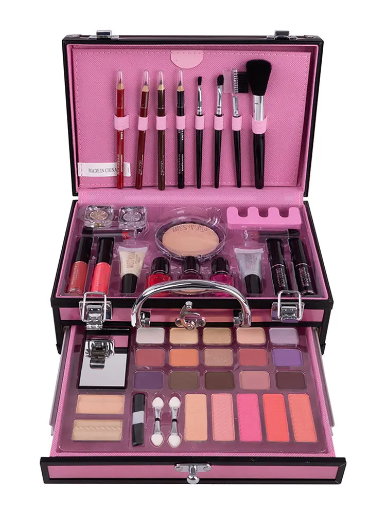 Complete Makeup Starter Kit with Clear Storage Case - view 4