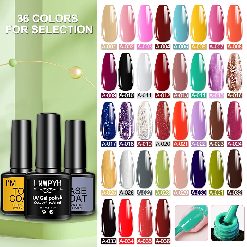 Professional Gel Nail Extension Kit with 54W LED Lamp - view 5