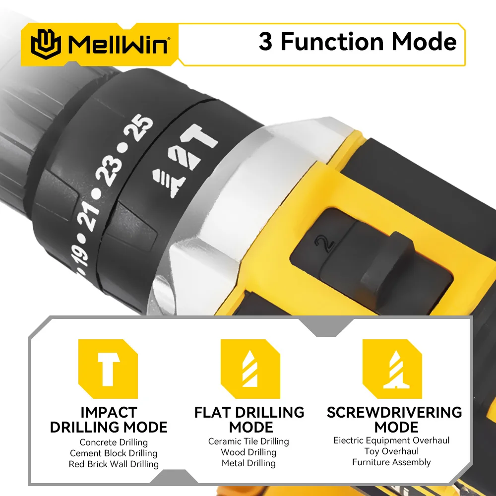 Cordless Drill Driver with 28-Setting Torque Control (18V Compatible) - view 4