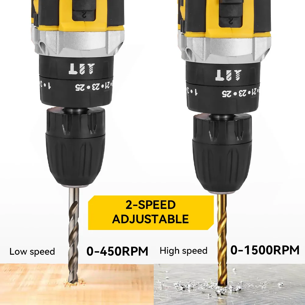 Cordless Drill Driver with 28-Setting Torque Control (18V Compatible) - view 5