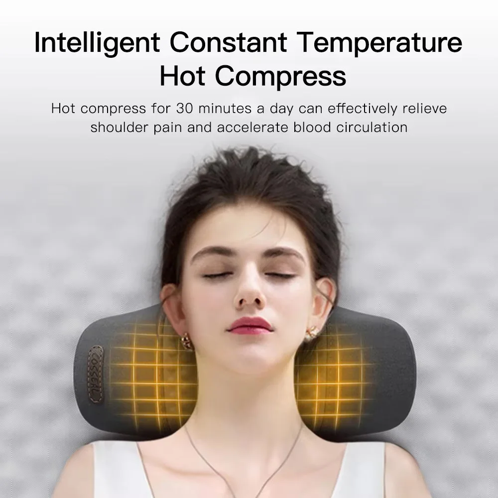 Heated Vibrating Neck Massage Pillow - view 4