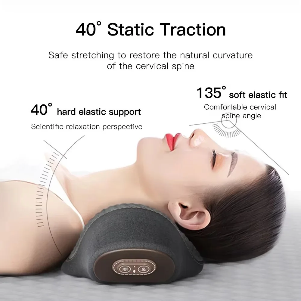 Heated Vibrating Neck Massage Pillow - view 5