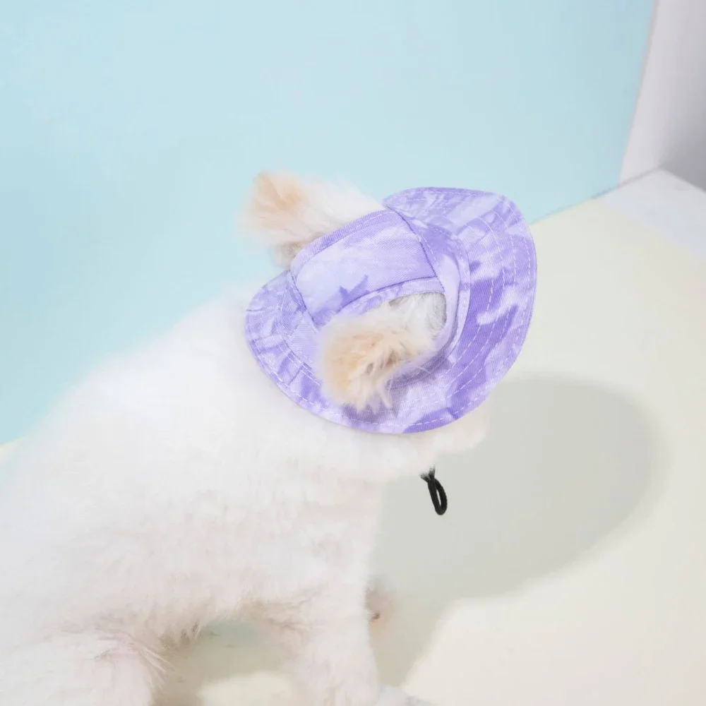 Adjustable Pet Baseball Cap with Ear Holes - view 3