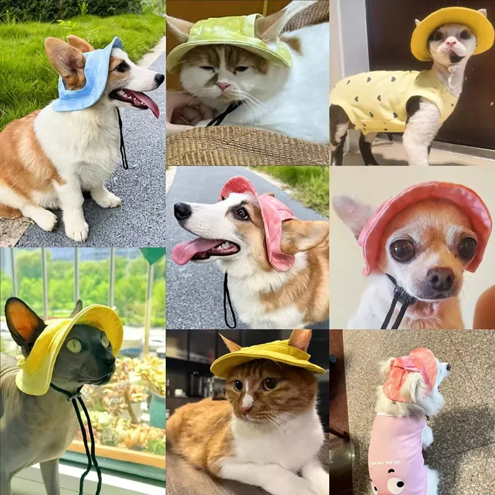 Adjustable Pet Baseball Cap with Ear Holes - view 4