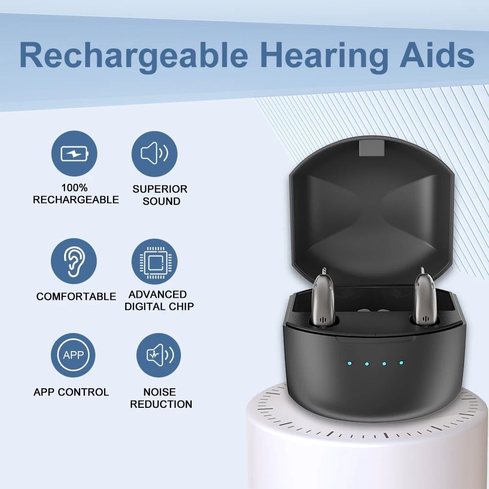 Rechargeable Behind-the-Ear Personal Sound Amplifier - view 2