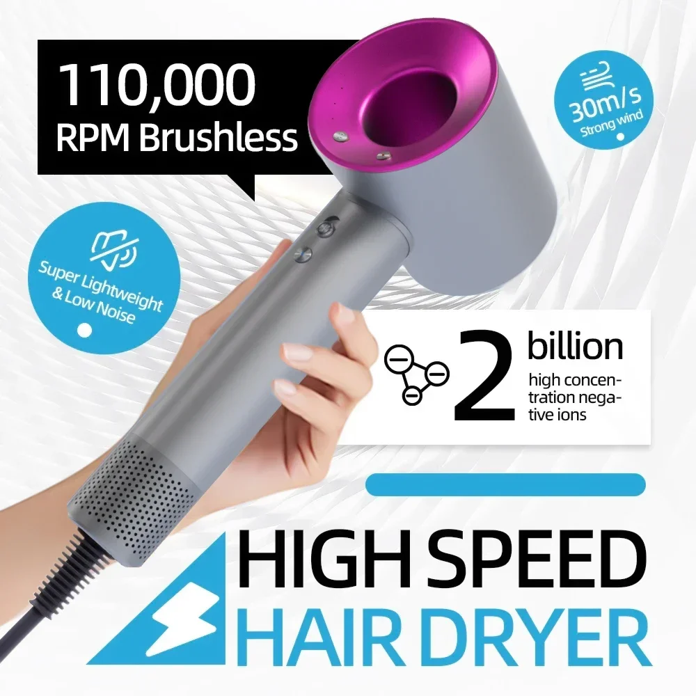 Ionic Bladeless Hair Dryer - Professional Salon Style - view 2