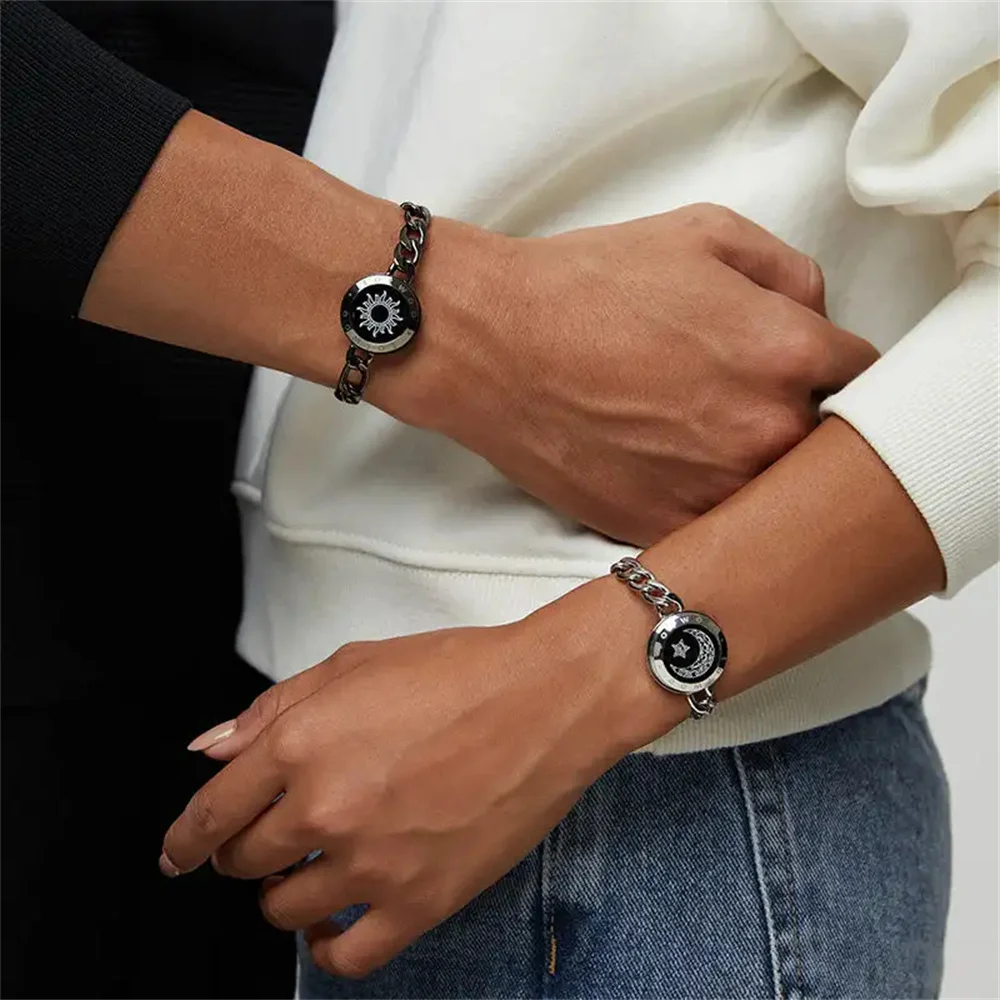 TOTWOO Long Distance Touch Bracelet Set for Couples - view 2