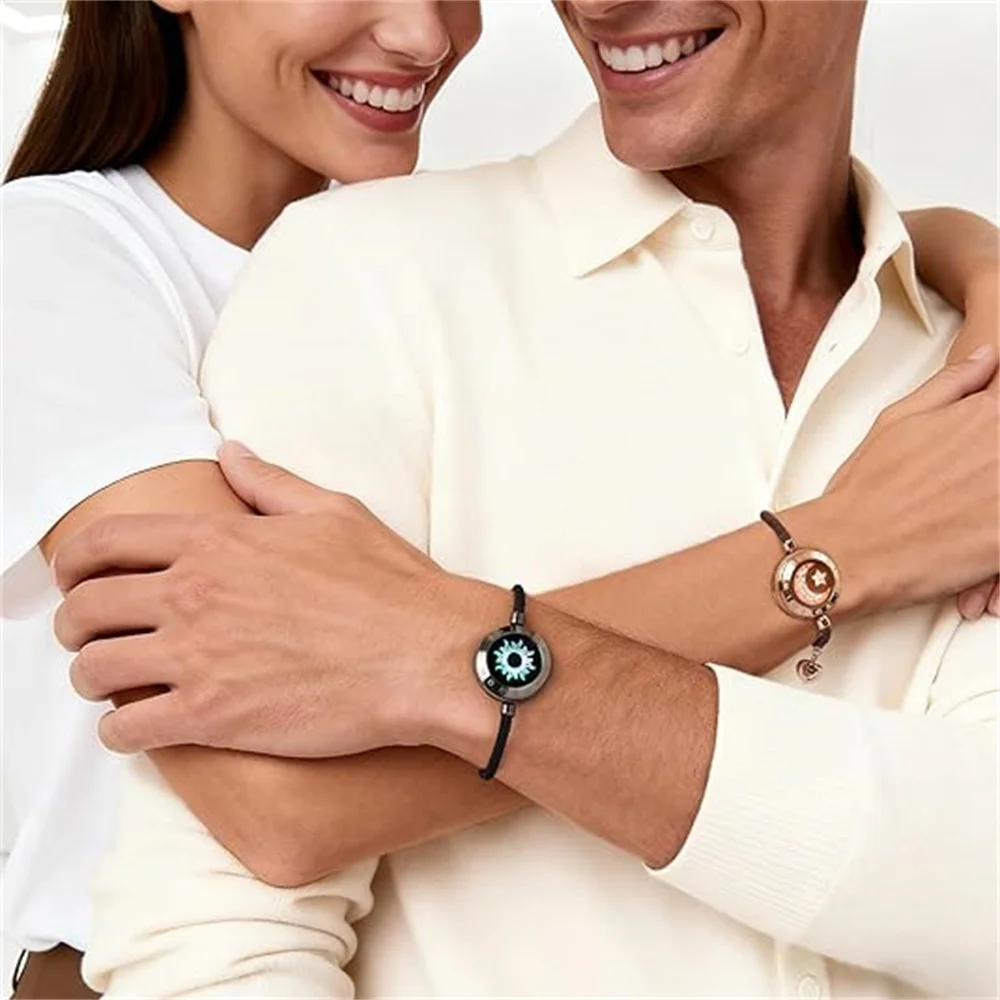 TOTWOO Long Distance Touch Bracelet Set for Couples - view 4