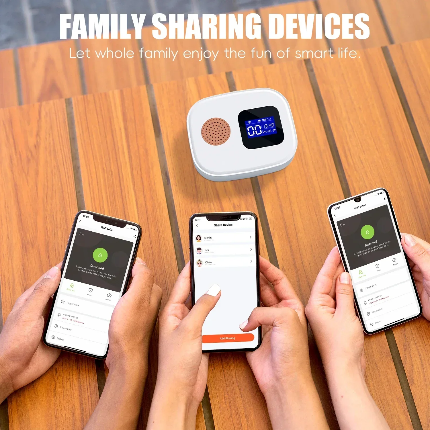 WiFi Emergency Call Button System for Seniors and Caregivers - view 4