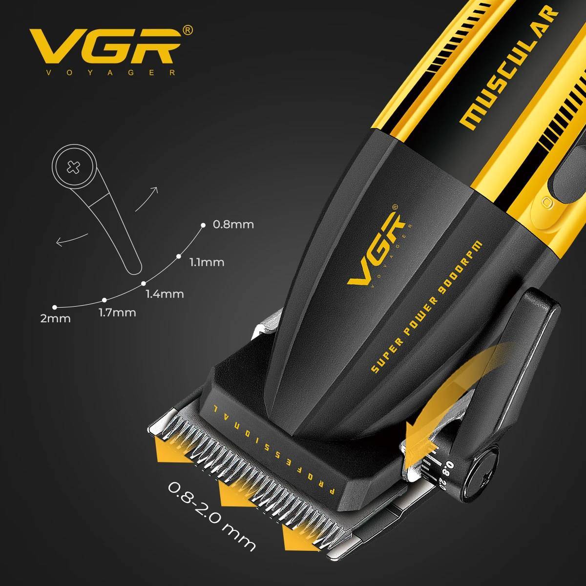 Professional Cordless Hair Clipper for Men - view 5